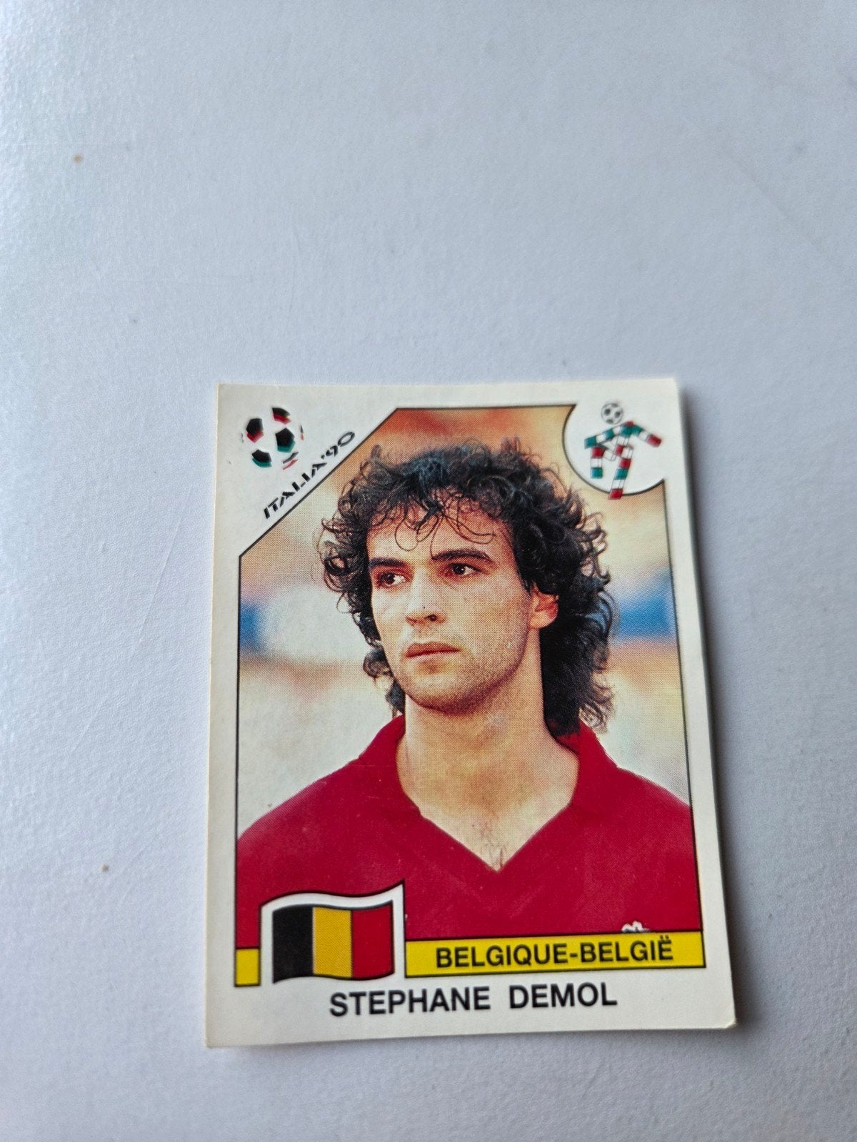 Panini WK 90, Ophalen of Verzenden, Zo goed als nieuw, Sticker