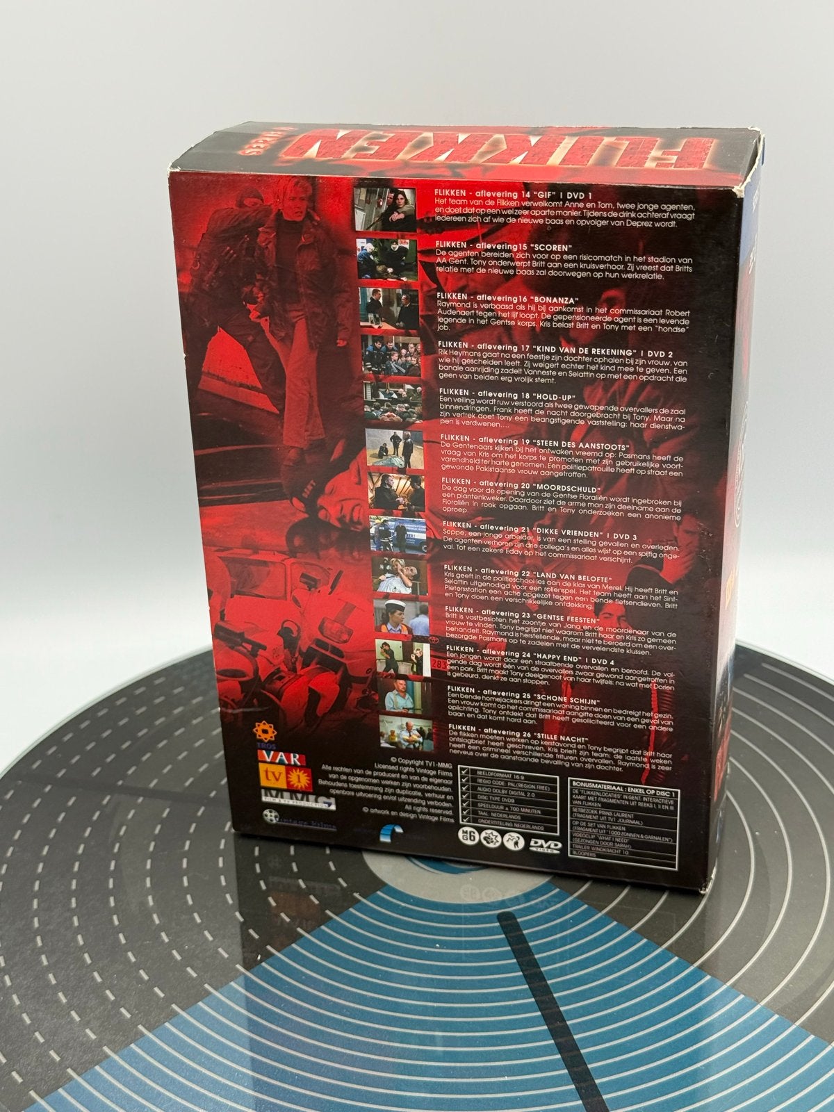 Flikken - Seizoen 2 (DVD Boxset) compleet orgineel, Gebruikt, Nederlands, Inclusief doosje, Misdaad