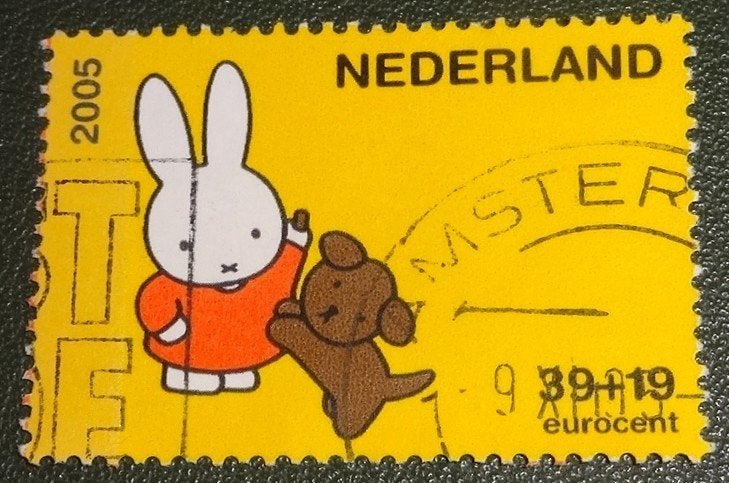 Kinderzegels - 2370a - 2005 - Nijntje - PNe01-09, Verzenden, Na 1940, Gestempeld