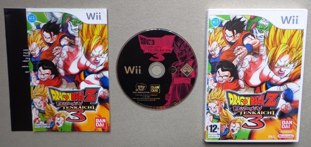 Dragon Ball Z Budokai Tenkaichi 3 voor de Nintendo Wii, Spelcomputers en Games, Games | Nintendo Wii, Vechten, 1 speler, Ophalen of Verzenden