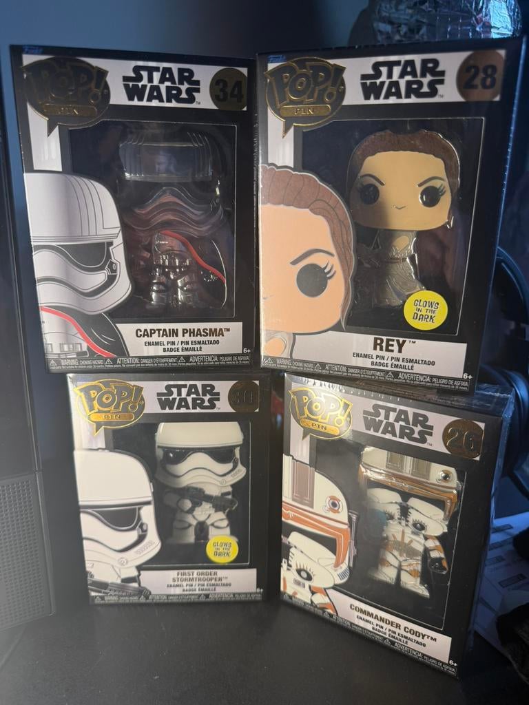 Funko pop pins Star Wars, Verzamelen, Star Wars, Ophalen, Nieuw, Actiefiguurtje