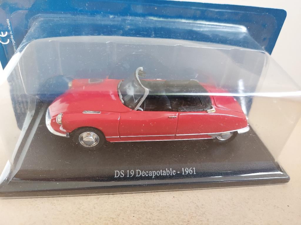 Citroen DS decapotable 1/43 editions Atlas, Hobby en Vrije tijd, Modelauto's | 1:43, Verzenden, Nieuw, Auto, Overige merken