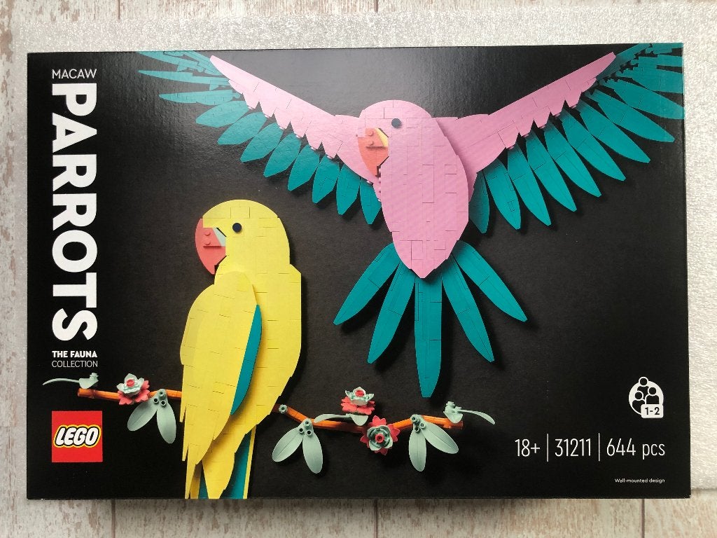 LEGO® Art (Fauna Collection) 31211 - Macaw Parrots *Nieuw*, Lego, Nieuw, Ophalen of Verzenden, Complete set