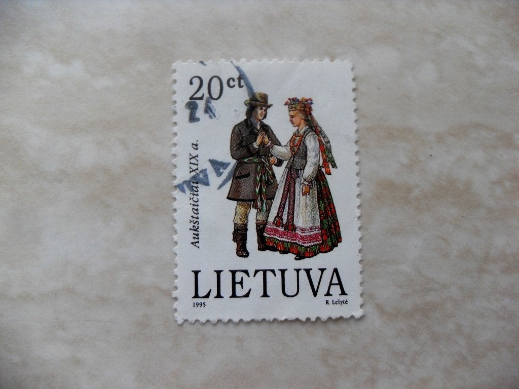 Litouwen 1995., Postzegels en Munten, Verzenden, Overige landen, Gestempeld