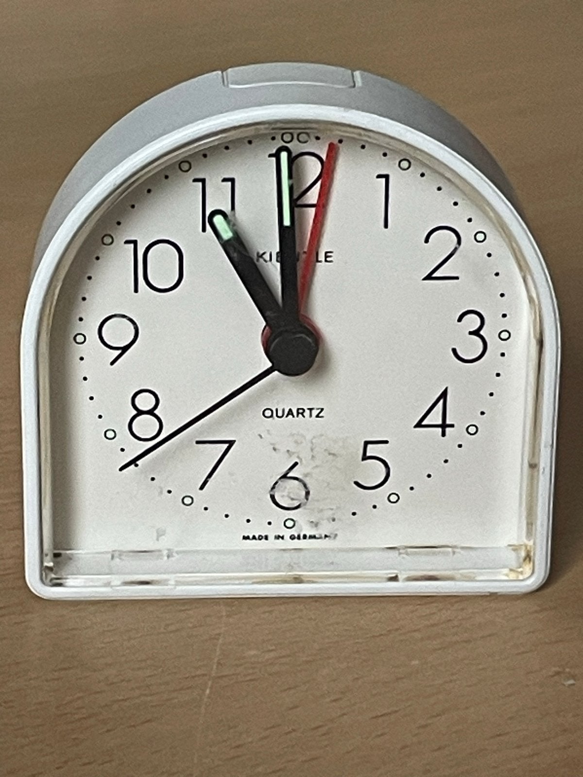 Vintage Kienzle Quartz Wekker - Made in Germany, Ophalen of Verzenden