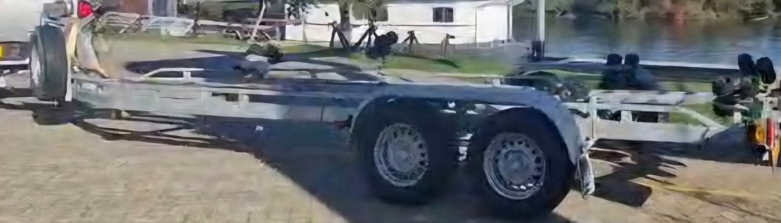 Nette 3.5 tons Freewheel boottrailer, Ophalen, 6 tot 9 meter, Overige typen, Zo goed als nieuw
