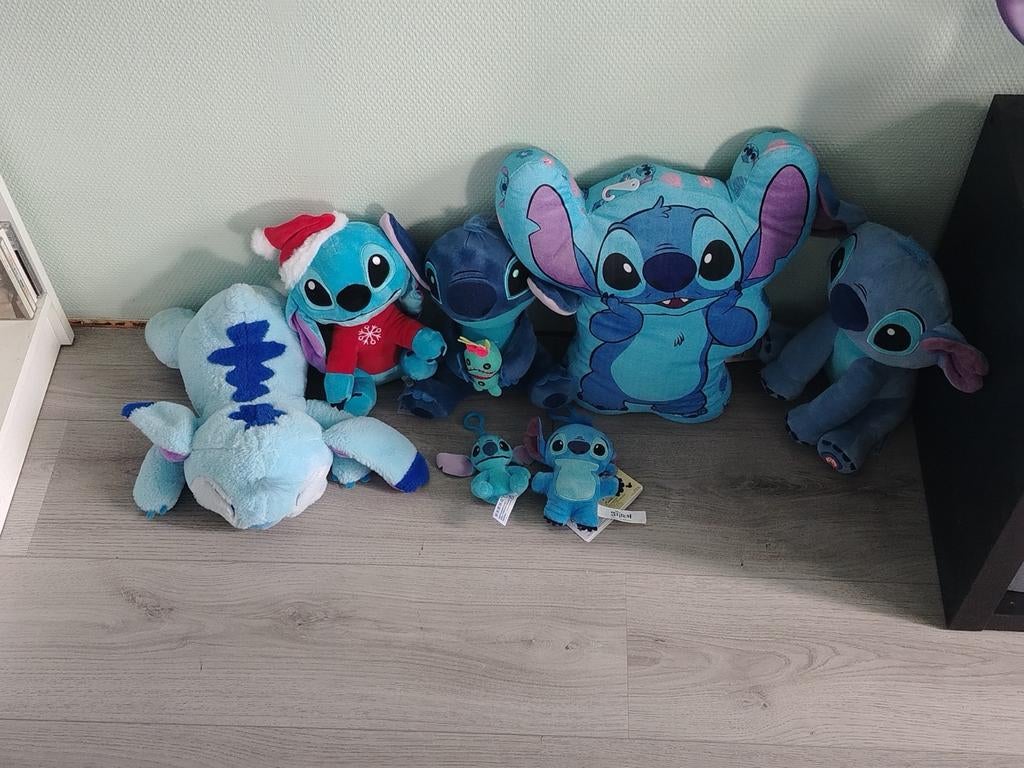 Stitch knuffels te koop, Ophalen of Verzenden, Overige figuren, Zo goed als nieuw, Knuffel