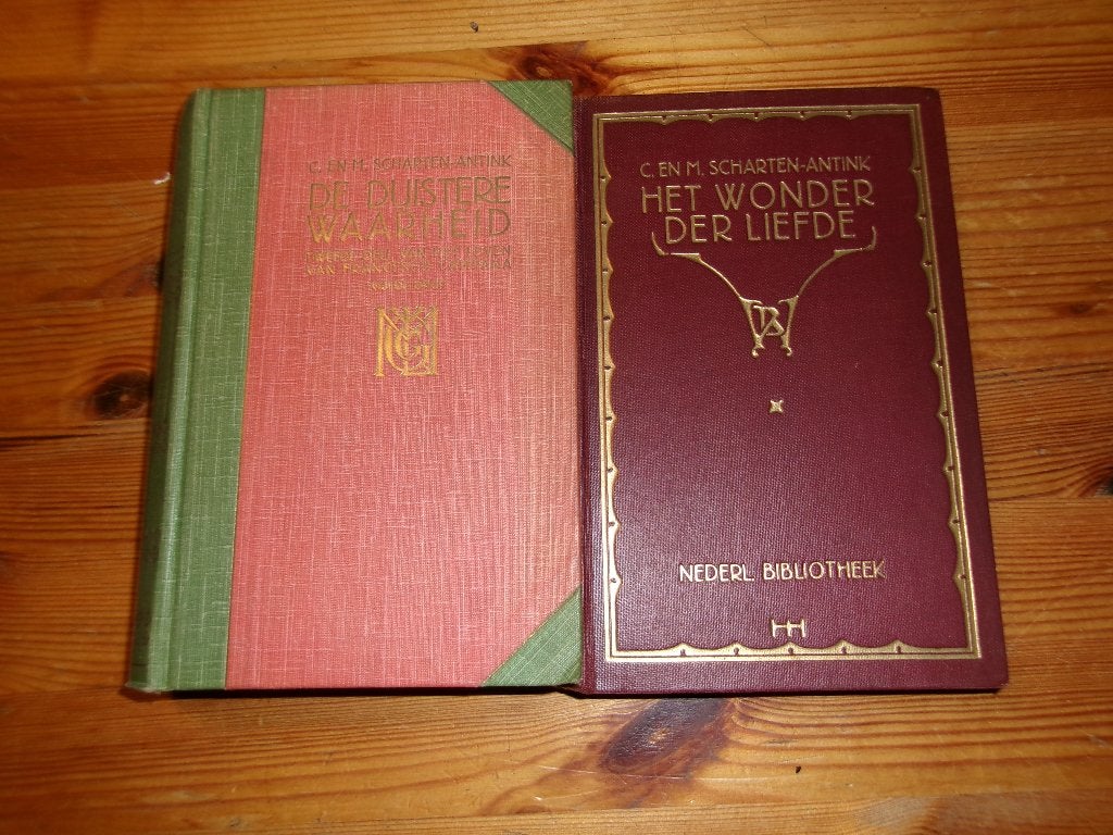 C. En m. Scharten antink 5x, Ophalen of Verzenden, Gelezen