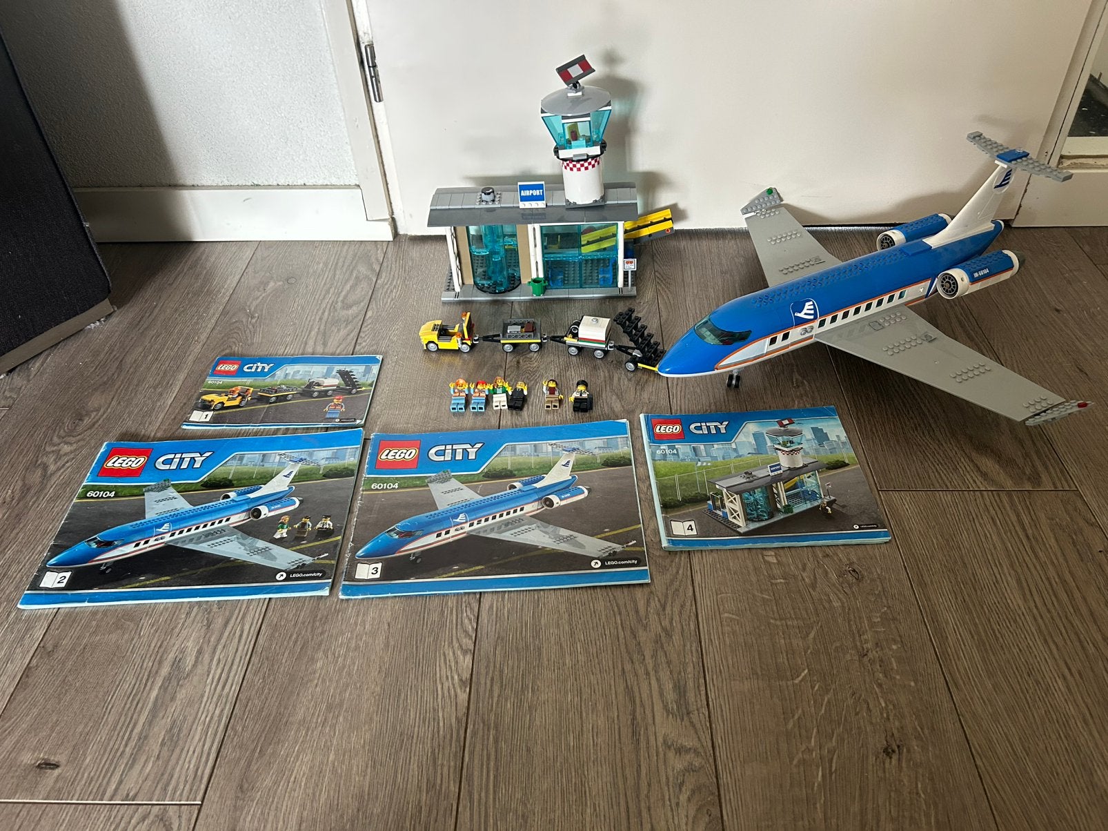 Lego City 60104 Vliegveld passagiersterminal, Lego, Ophalen of Verzenden, City, Gebruikt