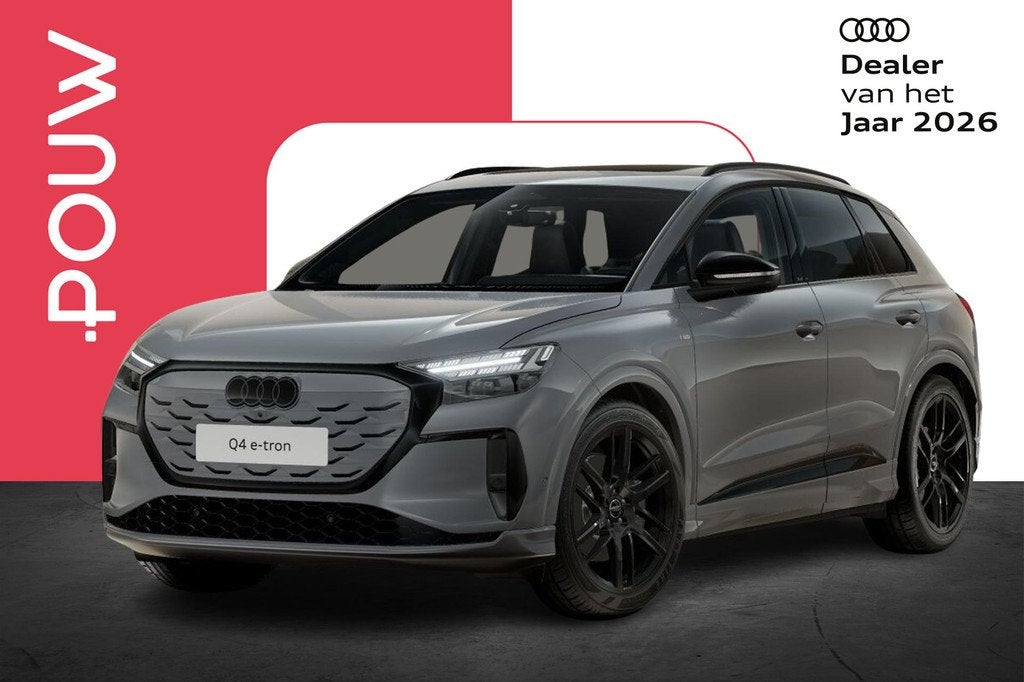 Audi Q4 e-tron 286pk S Edition Performance 82 kWh | Panorama, Auto's, Audi, Automaat, 12 maanden, Achterwielaandrijving, 510 min