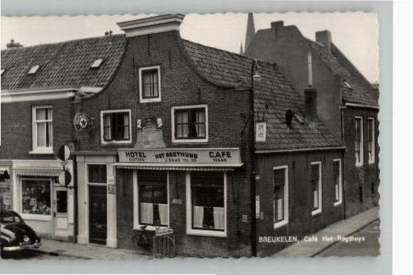Breukelen Hotel / Café Het Regthuis, Verzenden, 1940 tot 1960, Ongelopen, Utrecht