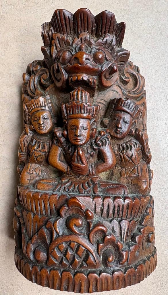 Schitterend houtsnijwerk, Bali, Antiek en Kunst, Ophalen of Verzenden