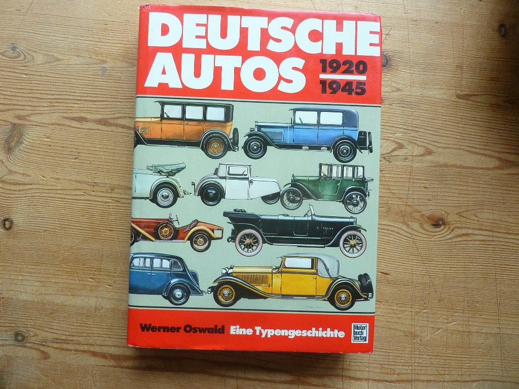 Deutsche Autos 1920-1945    , Gelezen, Algemeen, Oswald, Werner    , Ophalen of Verzenden