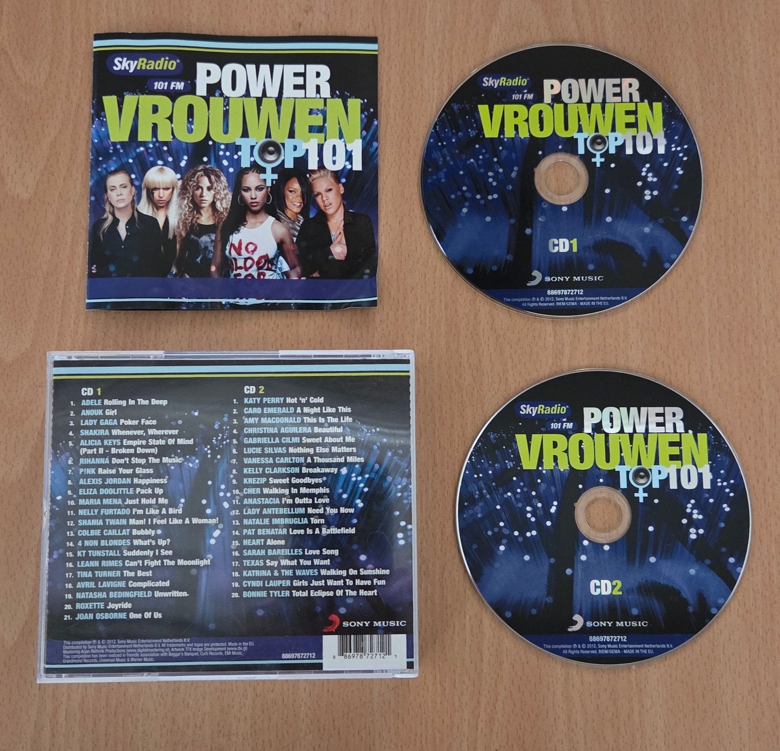 Powervrouwen top 101 2cd, Ophalen of Verzenden, Gebruikt