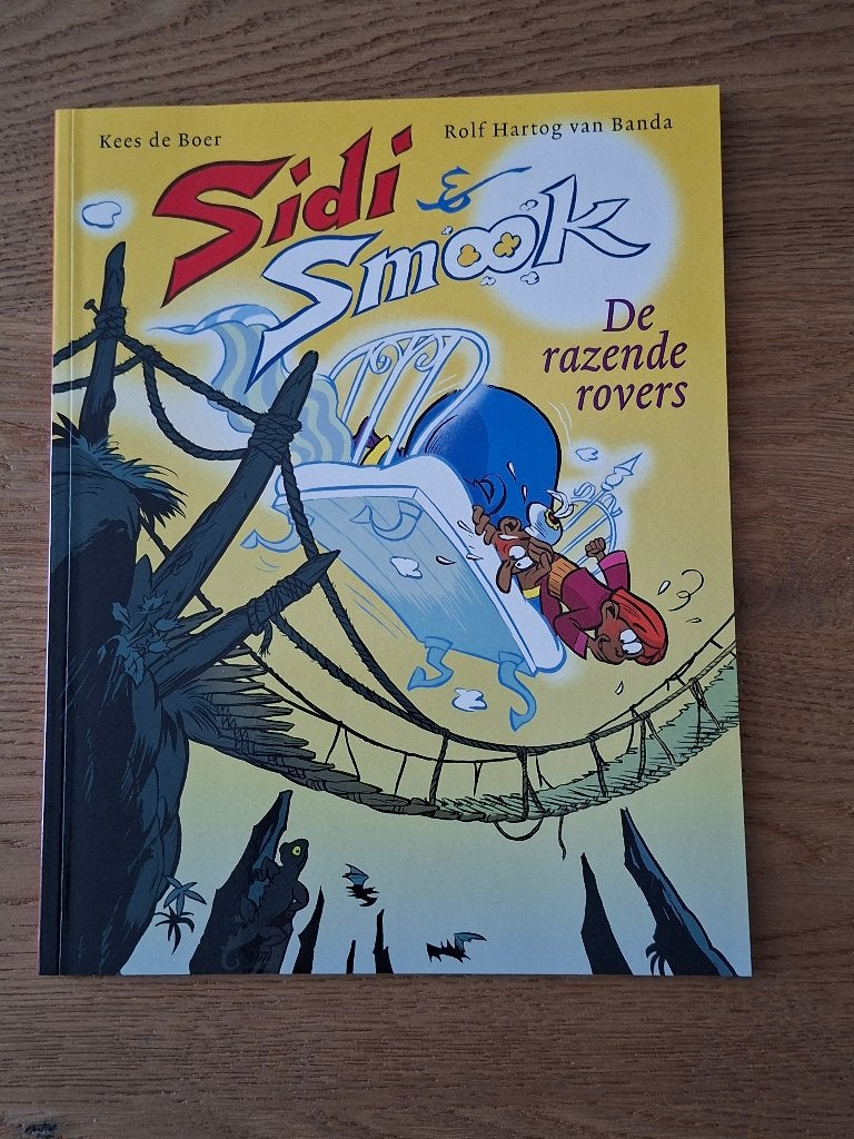 stripalbum Sidi & Smook (gesigneerd met dédicace), Eén stripboek, Nieuw, Ophalen of Verzenden, Kees de Boer