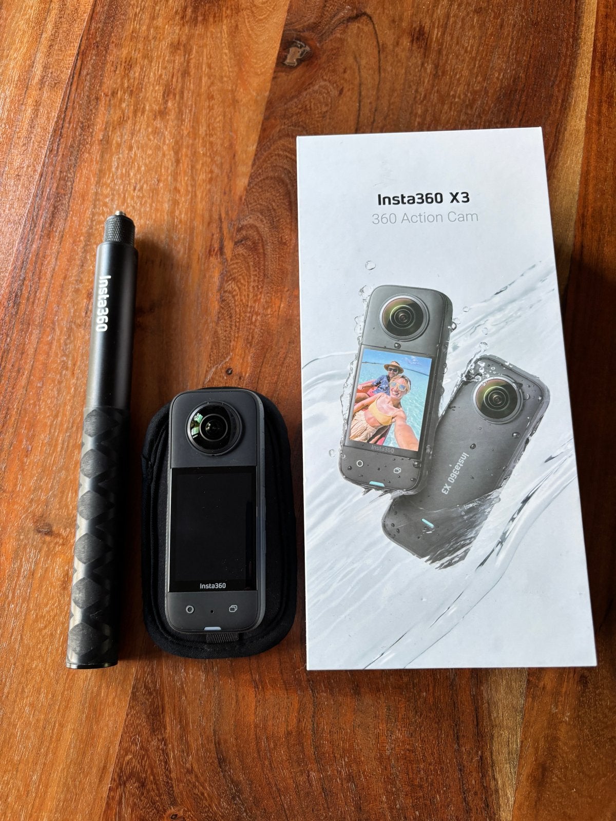 Insta360 X3 met Onzichtbare Selfiestick, Ophalen of Verzenden, Zo goed als nieuw, Overige merken