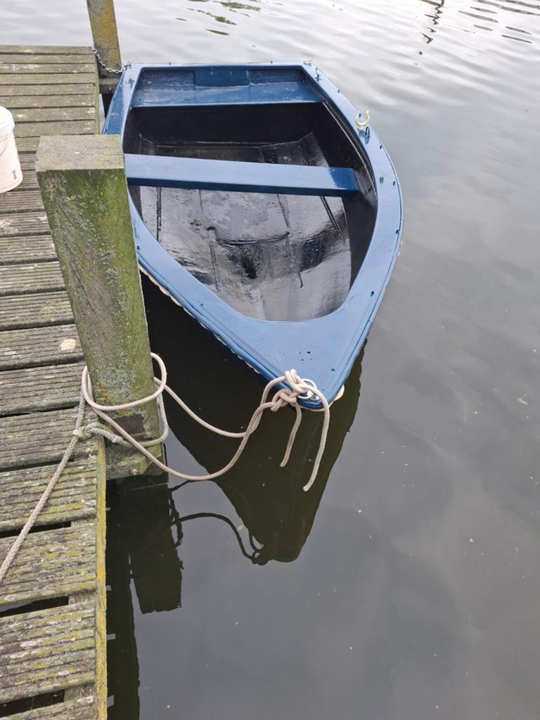 Polyester bootje, Ophalen, Gebruikt, Polyester