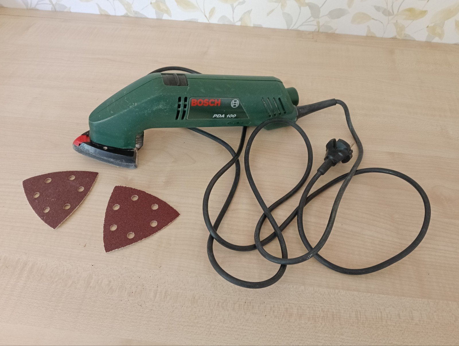 Schuurmachine (Bosch) - Compact en Krachtig, Ophalen of Verzenden, Minder dan 600 watt, Vlakschuurmachine