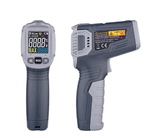 Laser digital IR infrarood thermometer -50 ~ 380c, Auto diversen, Ophalen of Verzenden, Nieuw