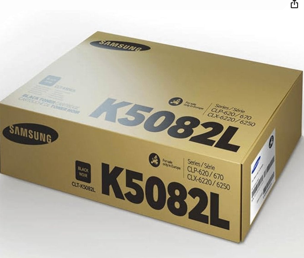 Inkt voor printer, cartridge zwart Samsung cLT-5082L, Ophalen, Nieuw, Cartridge, Samsung