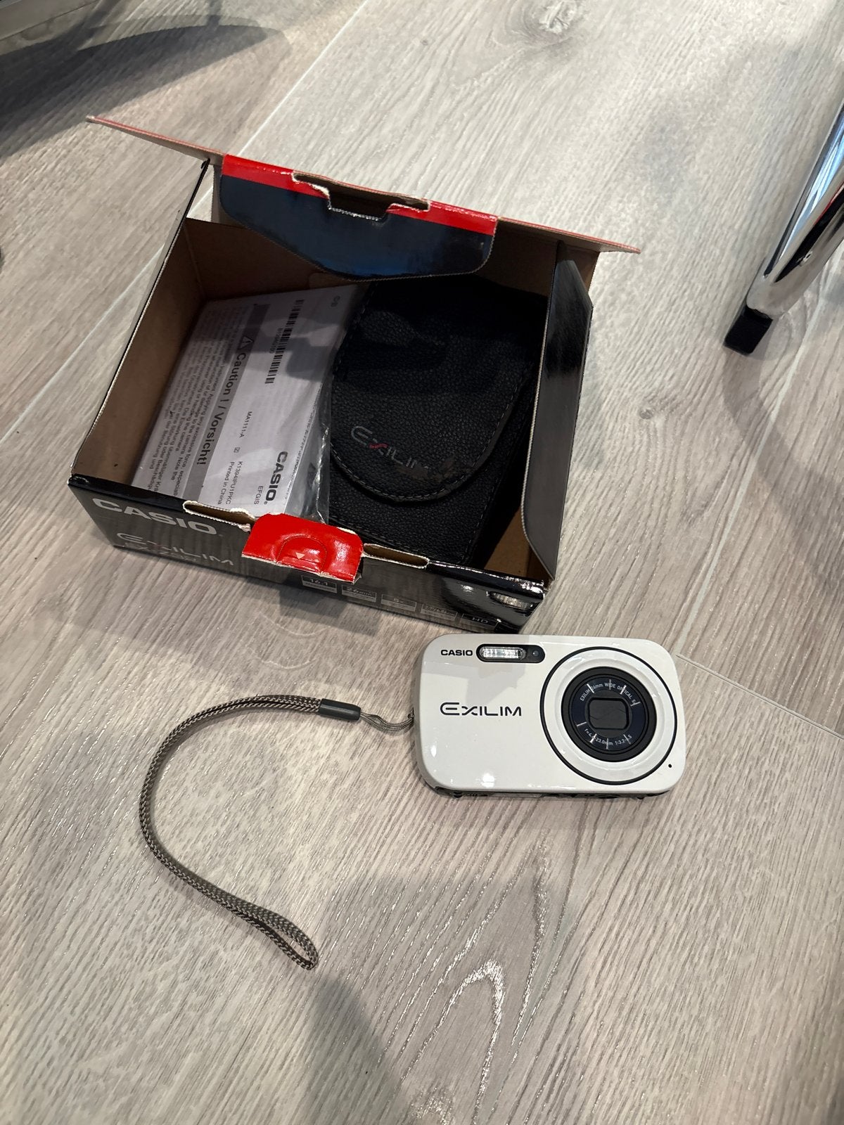 Casio Exilim EX-Z82 Compactcamera - Wit, Ingebouwde flitser, Casio, Gebruikt, Ophalen of Verzenden