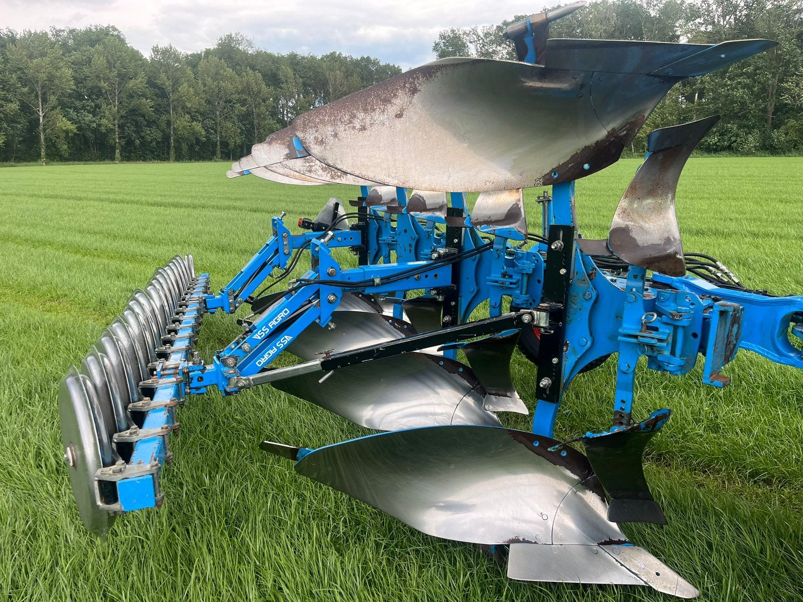 Lemken 4 schaar vario ploeg, Ophalen, Grondbewerking