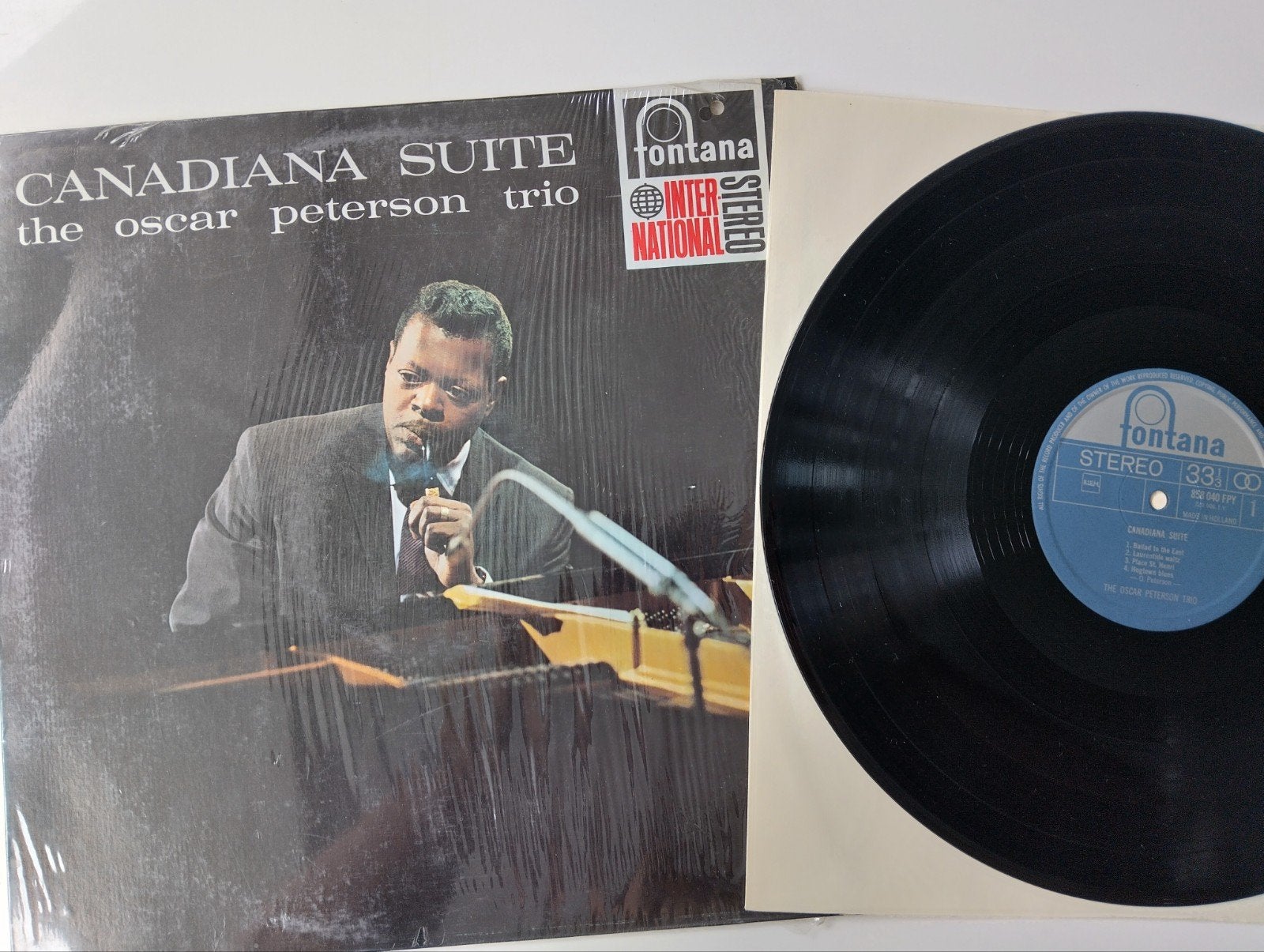 The Oscar Peterson Trio - Canadiana Suite LP (Krasvrij), LP, Ophalen of Verzenden, Zo goed als nieuw, 12 inch