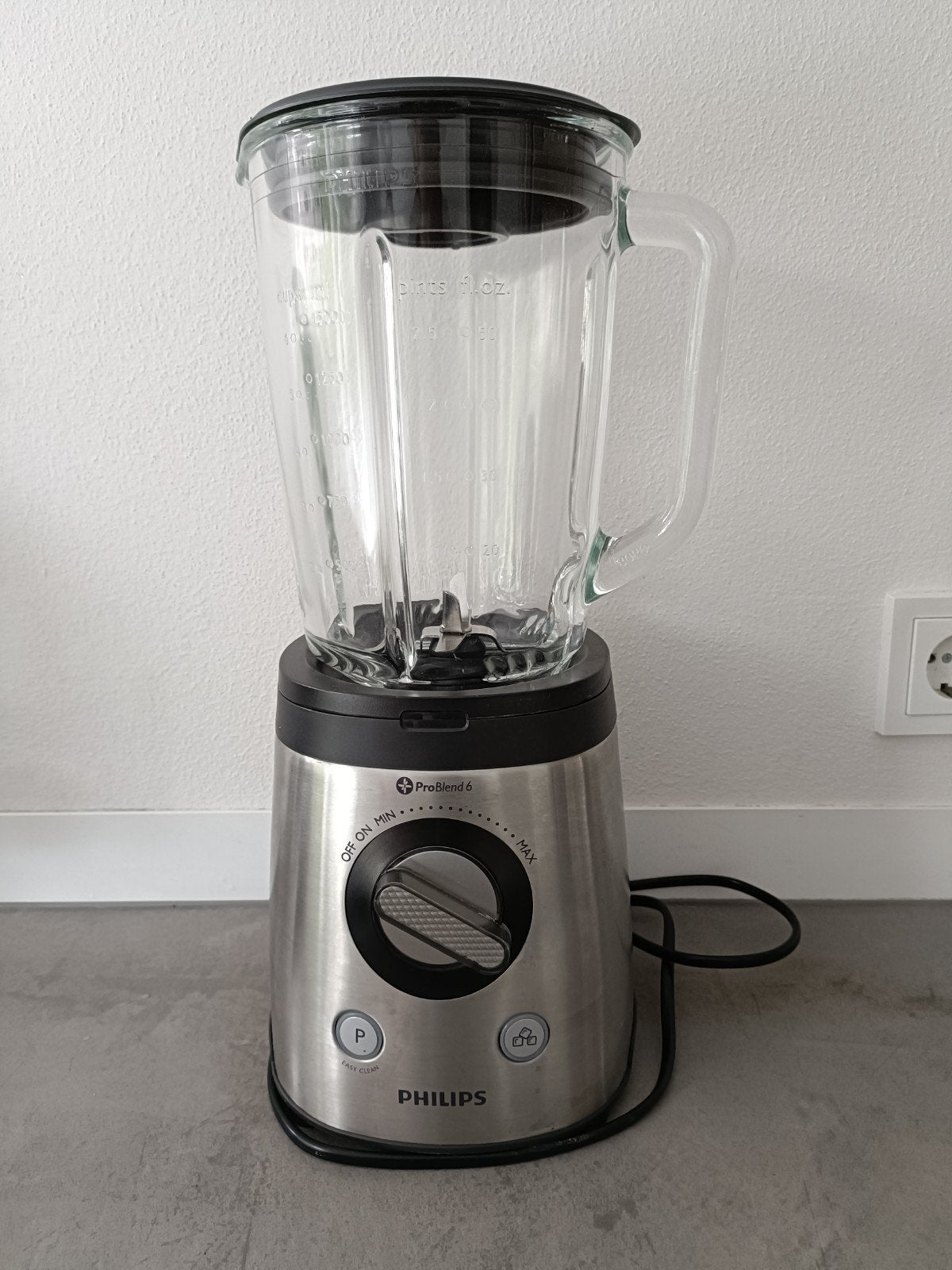 Philips ProBlend 6 Blender - Krachtige Keukenmachine, Ophalen of Verzenden, Gebruikt, Blender
