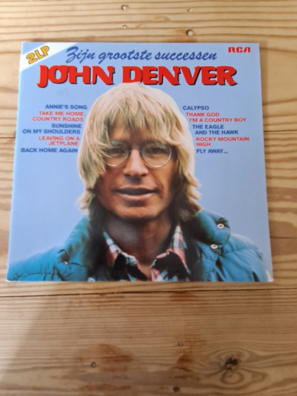 John Denver - Zijn Grootste Successen 2LP (Pop, Folk), Cd's en Dvd's, Gebruikt, Pop, Ophalen of Verzenden, Dubbel-LP