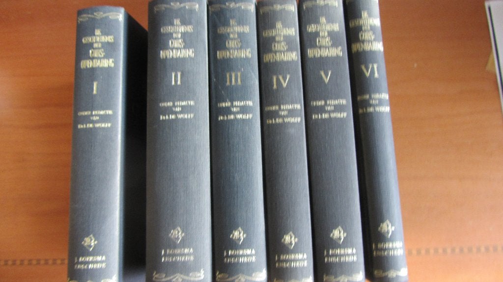 Geschiedenis der Godsopenbaring  6 delen, Boeken, Ophalen of Verzenden, Zo goed als nieuw, Geschiedenis en Politiek