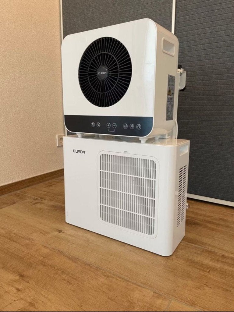 Eurom split airco AC3501 met WiFi, Minder dan 60 m³, Timer, 3 snelheden of meer, Ophalen of Verzenden
