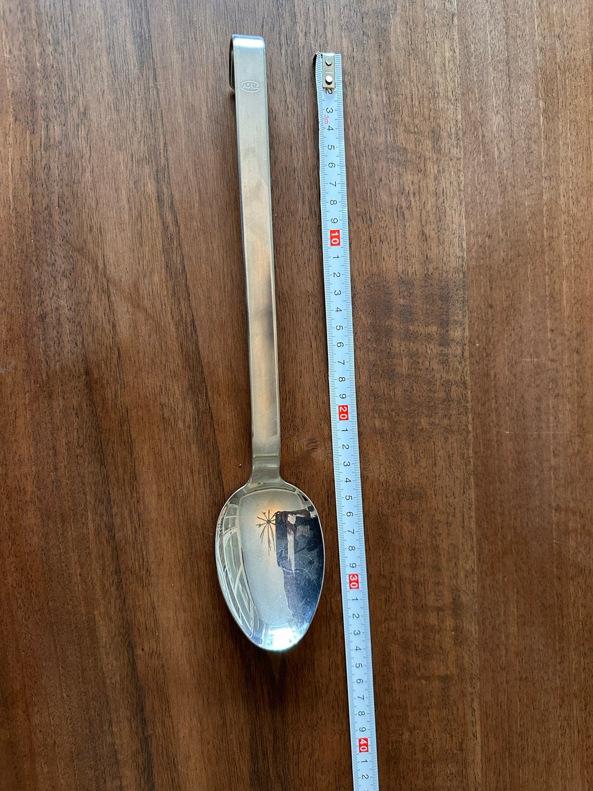 Rösle Germany 18/10 RVS Opscheplepel - 40 cm, Overige typen, Zilver, Ophalen of Verzenden, Zo goed als nieuw