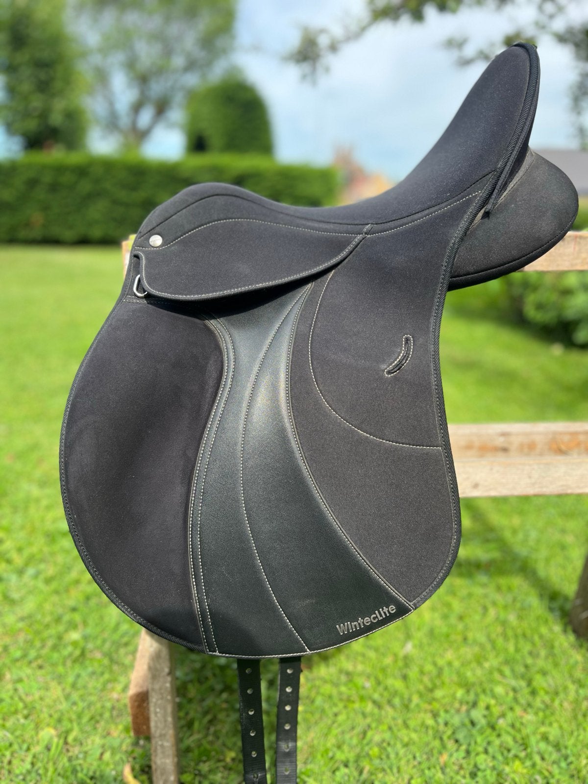 Wintec Hart zadel 16,5 inch, Dieren en Toebehoren, Ophalen, Aanpassysteem, Wintec, Zo goed als nieuw