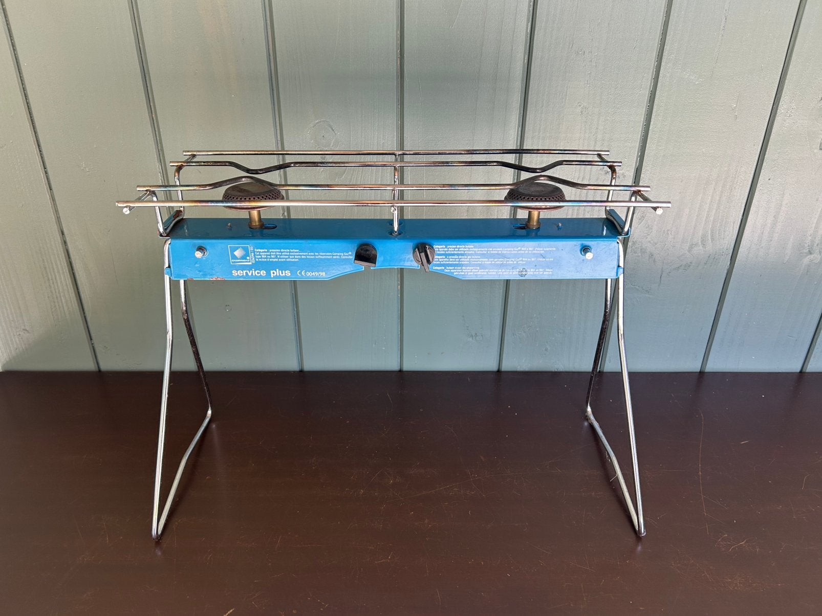 Camping gas duo brander, Ophalen, Gebruikt