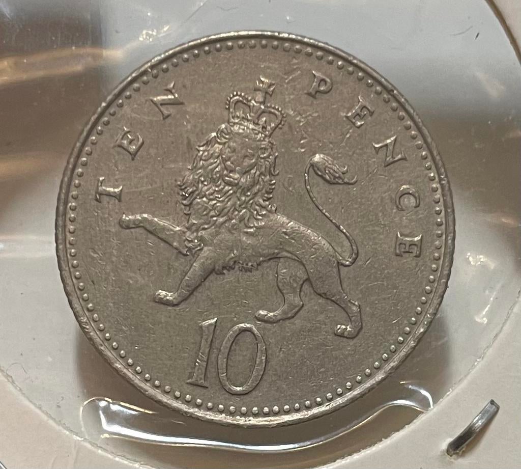 10 pence Engeland 1992, Ophalen of Verzenden, Overige landen