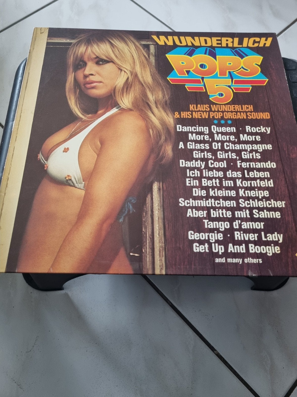 Klaus Wunderlich Pops 5 LP - Pop Orgel Sound, LP, Gebruikt, Pop, Ophalen of Verzenden