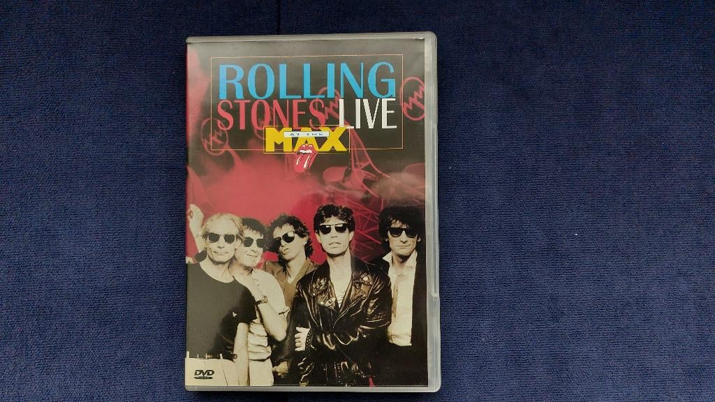 DVD - ROLLING STONES AT THE MAX, Alle leeftijden, Ophalen of Verzenden, Zo goed als nieuw, Muziek en Concerten