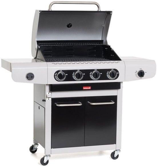 Barbecook Siesta 412 Black Edition gasbarbecue 132x56x118, ., Nieuw, Ophalen of Verzenden, .