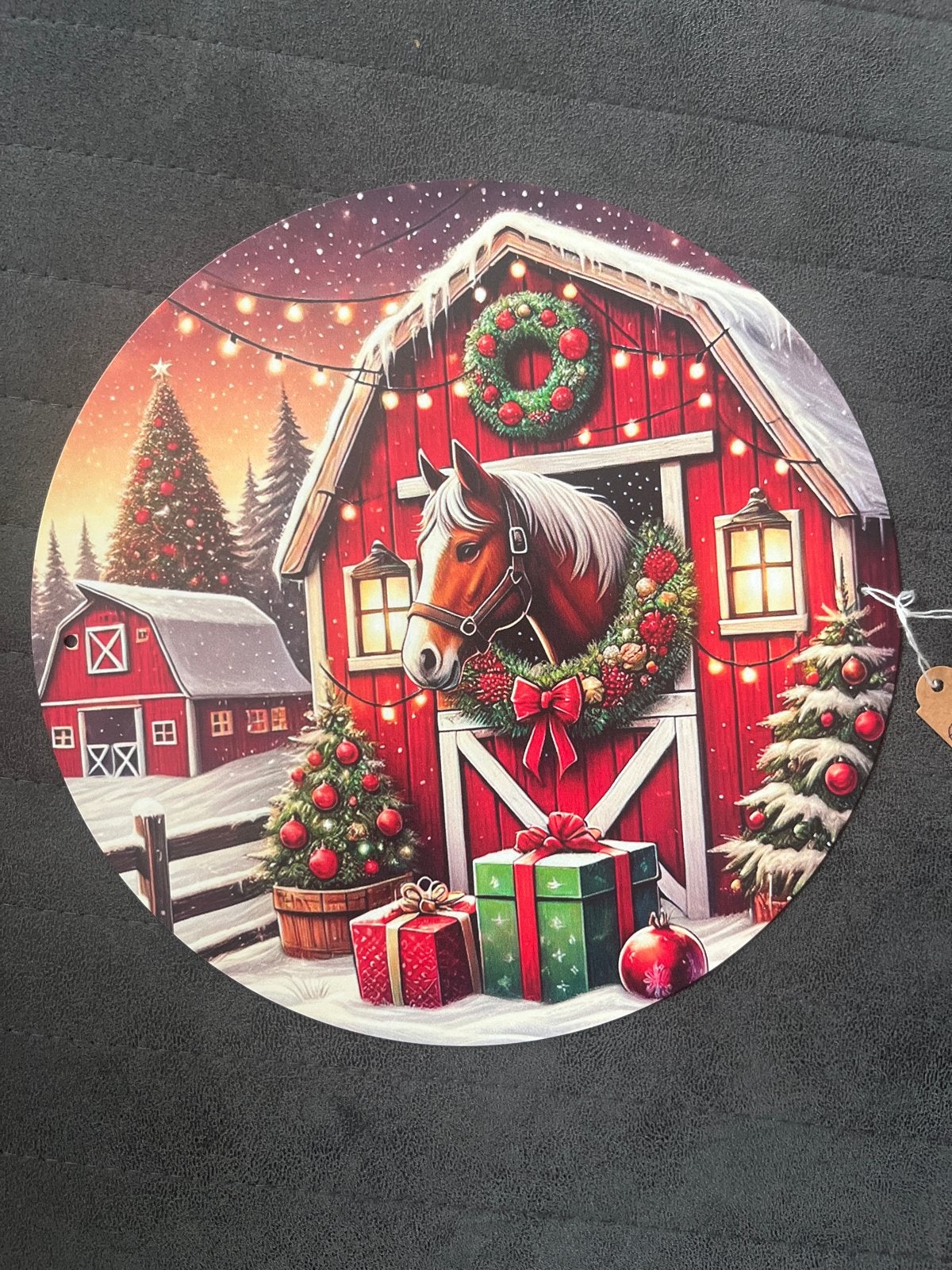 Metalen decoratie paard, Huis en Inrichting, Ophalen of Verzenden, Nieuw, Zilver, Metaal