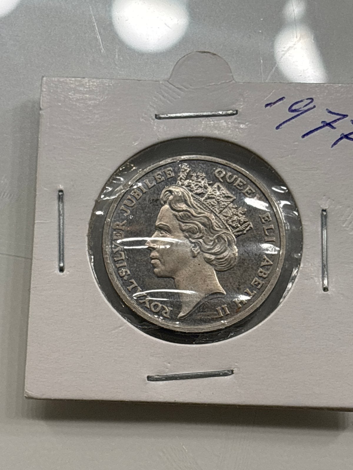 Zilveren Munt Elizabeth II Royal Jubilee 1977, Ophalen, Losse munt, Zilver