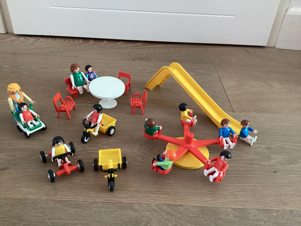Playmobiel speeltuin, Ophalen of Verzenden, Gebruikt