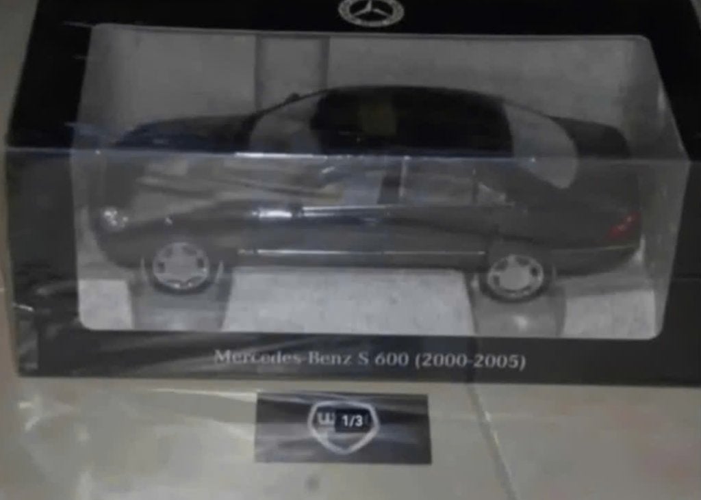 1:18 NEW Mercedes S klasse V220 S600 Norev dealer editie WRH, Hobby en Vrije tijd, Verzenden, Zo goed als nieuw, Auto, Norev
