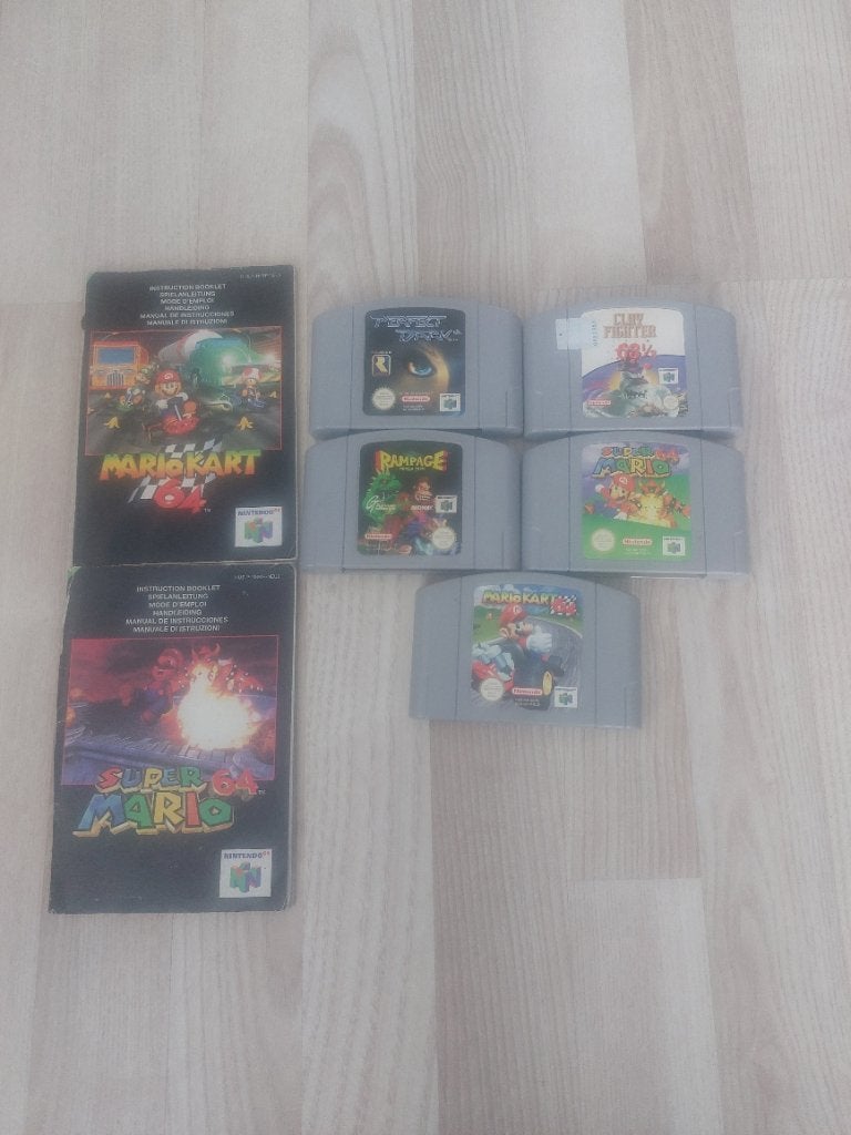 5 nintendo 64 spellen, Spelcomputers en Games, Gebruikt, 1 speler, Vanaf 3 jaar, Ophalen