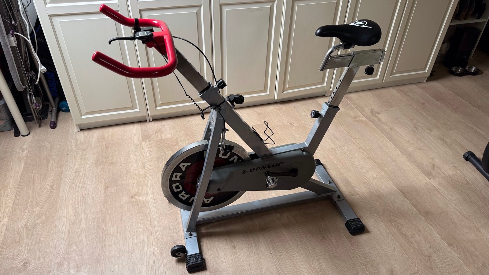 Dunlop Spinningfiets - Ideaal voor thuistraining, Sport en Fitness, Ophalen, Gebruikt, Spinningfiets, Metaal