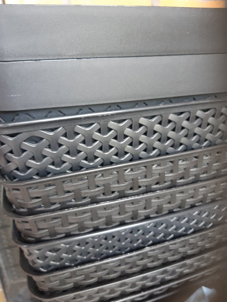 Opbergboxen, Huis en Inrichting, Ophalen, Zo goed als nieuw, Rechthoekig, Mand