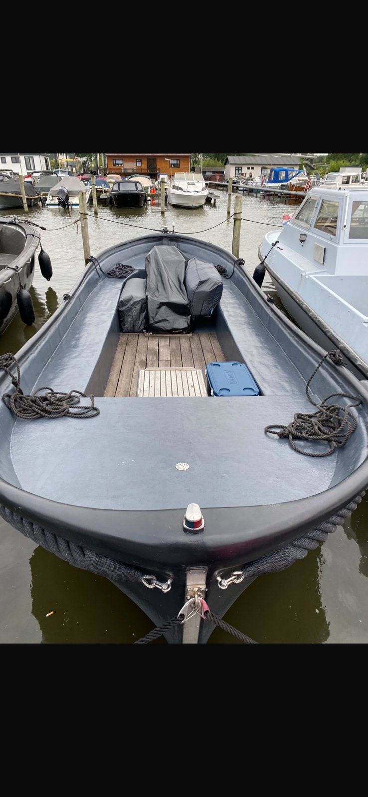 Ruime polyester sloep 7,35 m – Vetus diesel 27 pk – 20 pers, Watersport en Boten, Gebruikt, Binnenboordmotor, Diesel, 27 pk