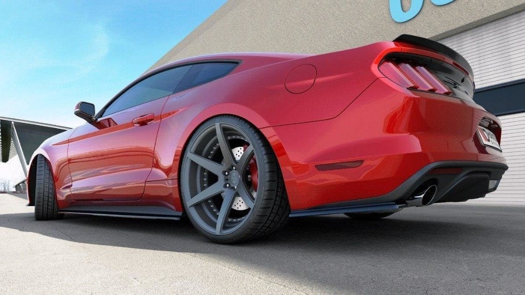 Voorlip achterlip sideskirt spoiler - Ford Mustang 14-18, Ophalen of Verzenden