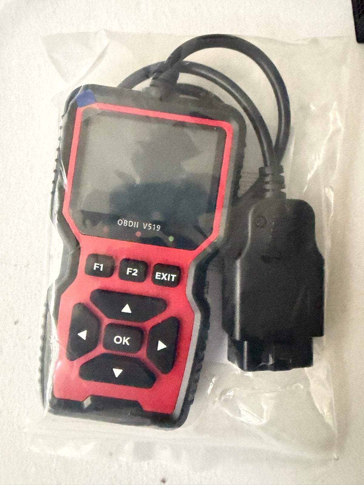 OBDII V519 Foutcodelezer - Diagnose & Reset, Auto diversen, Ophalen of Verzenden, Nieuw
