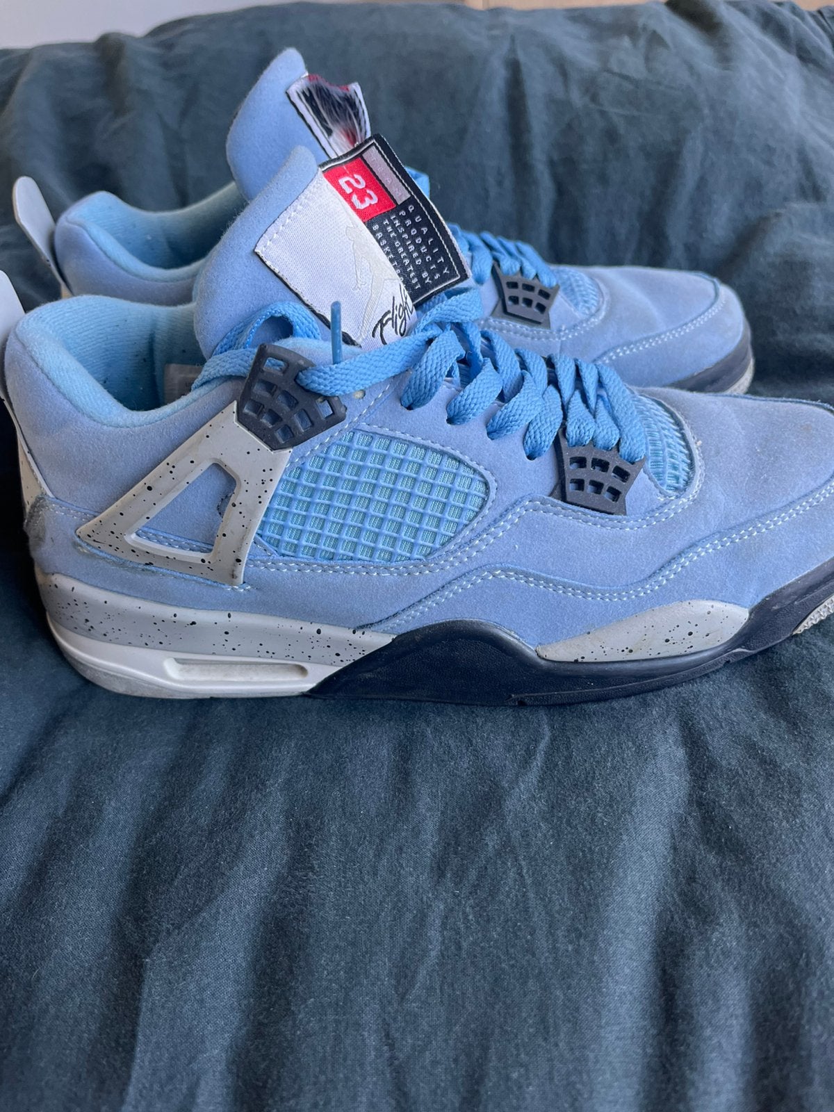 Nike Air Jordan Flight maat 41 blauw, Kleding | Heren, Schoenen, Ophalen, Zo goed als nieuw, Blauw
