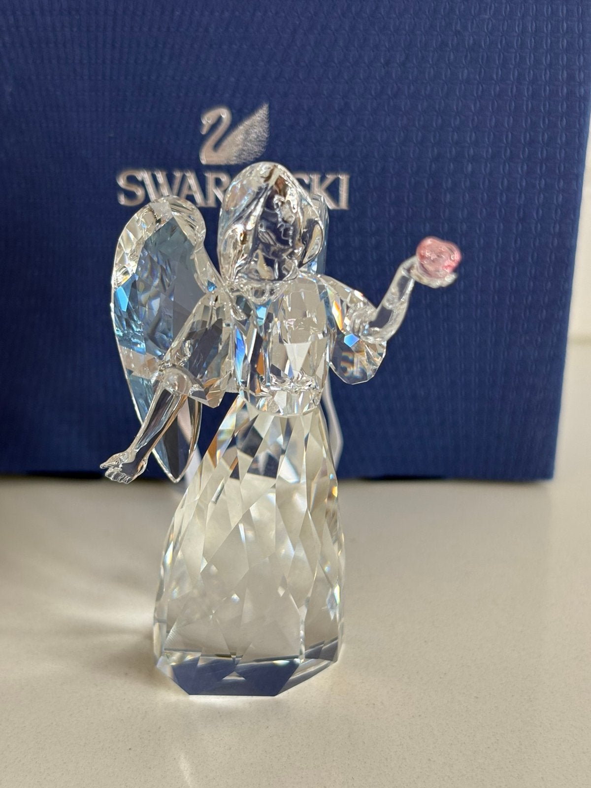 Swarovski engel ornament 2011, Verzamelen, Swarovski, Ophalen of Verzenden, Zo goed als nieuw, Figuurtje